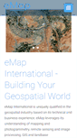 Mobile Screenshot of emap-int.com